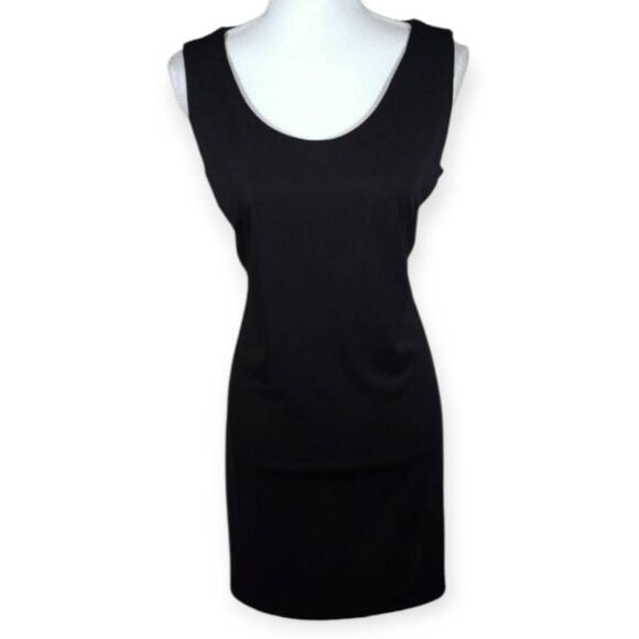 AMANDA SMITH BLACK DRESS SZ.M EUC. - Picture 1 of 4